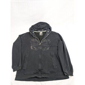 Ashworth Golf Sweater Mens Large Full Zip Kings & Commoners Blue‎